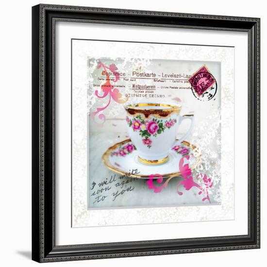 Morning Tea I-Ingrid Van Den Brand-Framed Giclee Print