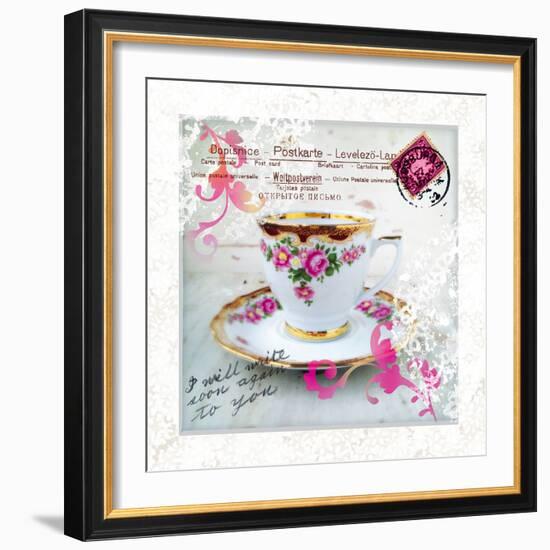 Morning Tea I-Ingrid Van Den Brand-Framed Giclee Print