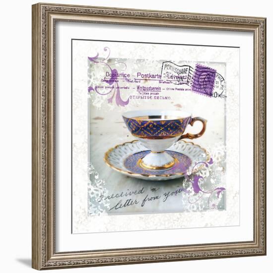 Morning Tea III-Ingrid Van Den Brand-Framed Giclee Print