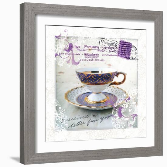 Morning Tea III-Ingrid Van Den Brand-Framed Giclee Print