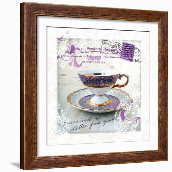 Morning Tea III-Ingrid Van Den Brand-Framed Giclee Print