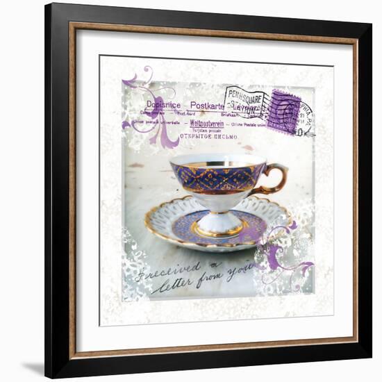 Morning Tea III-Ingrid Van Den Brand-Framed Giclee Print