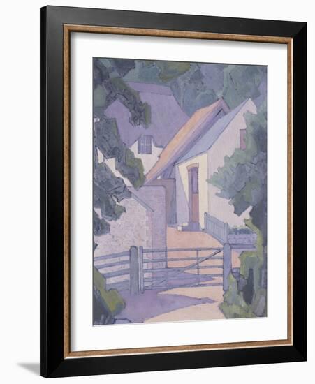 Morning, the South Downs-Robert Bevan-Framed Giclee Print