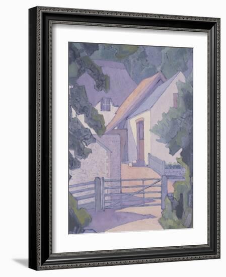 Morning, the South Downs-Robert Bevan-Framed Giclee Print