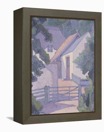 Morning, the South Downs-Robert Bevan-Framed Premier Image Canvas