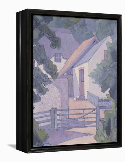 Morning, the South Downs-Robert Bevan-Framed Premier Image Canvas