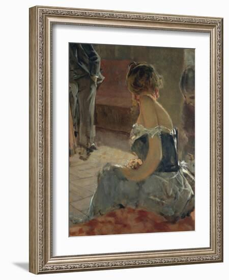 Morning Toilette, 1898-Telemaco Signorini-Framed Giclee Print