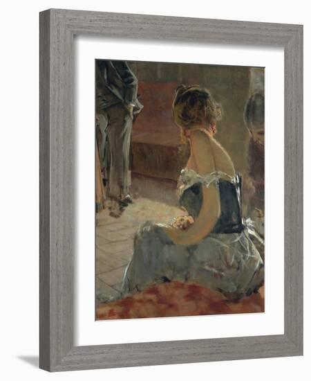 Morning Toilette, 1898-Telemaco Signorini-Framed Giclee Print