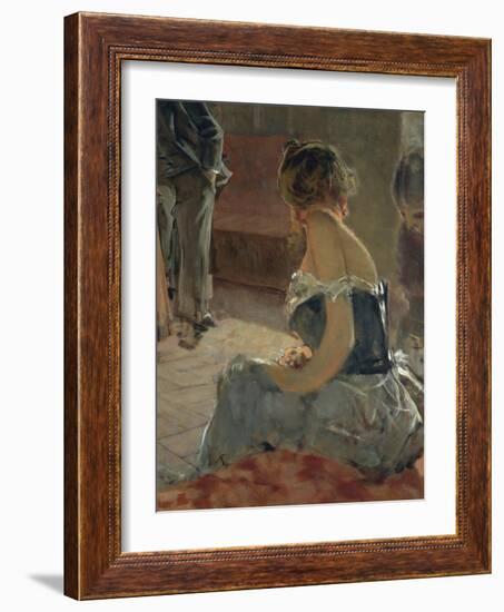 Morning Toilette, 1898-Telemaco Signorini-Framed Giclee Print