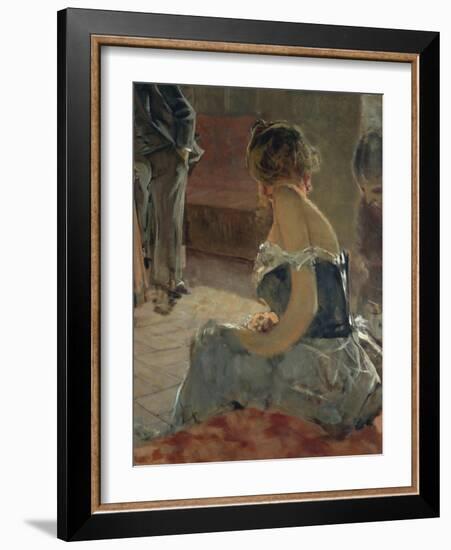 Morning Toilette, 1898-Telemaco Signorini-Framed Giclee Print