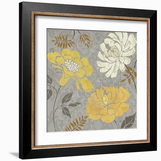 Morning Tones Gold-Daphne Brissonnet-Framed Art Print