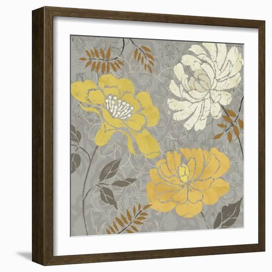 Morning Tones Gold-Daphne Brissonnet-Framed Art Print