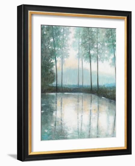 Morning Trees 1-Norman Wyatt Jr.-Framed Art Print