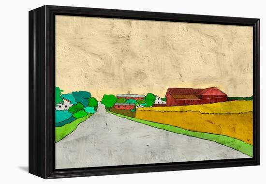 Morning Trips-Ynon Mabat-Framed Stretched Canvas