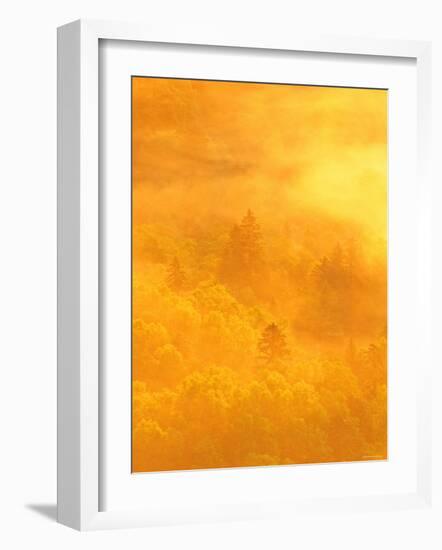 Morning View from Tsubetu Pass-null-Framed Photographic Print