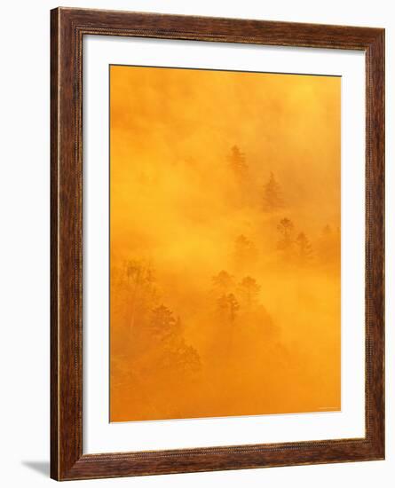 Morning View from Tsubetu Pass-null-Framed Photographic Print