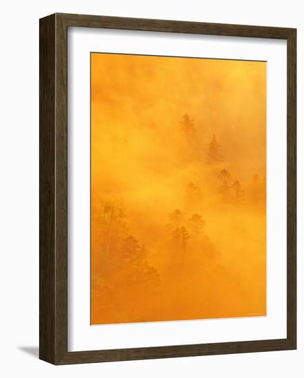 Morning View from Tsubetu Pass-null-Framed Photographic Print