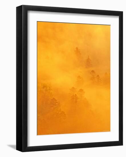 Morning View from Tsubetu Pass-null-Framed Photographic Print