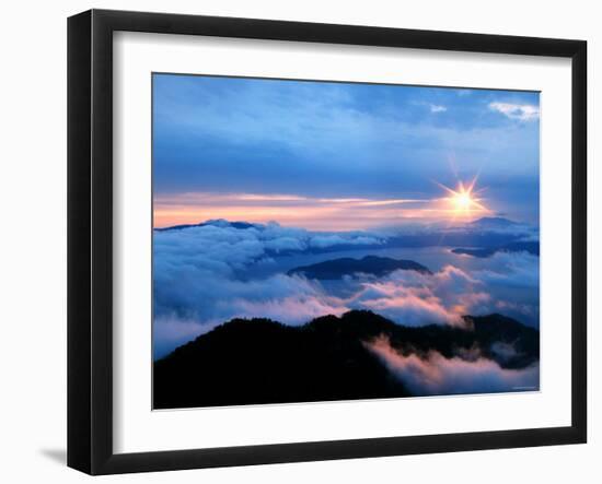 Morning View from Tsubetu Pass-null-Framed Photographic Print