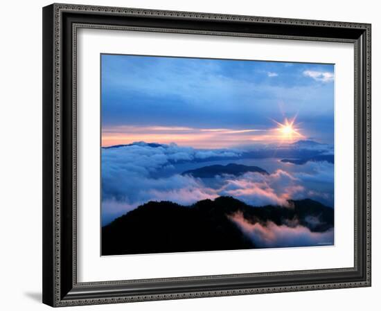 Morning View from Tsubetu Pass-null-Framed Photographic Print