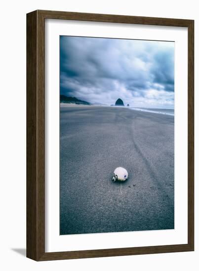 Morning Walk at Cannon Beach, Oregon Coast-Vincent James-Framed Photographic Print