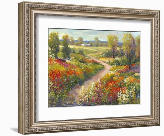 Morning Walk II-Tim O'toole-Framed Art Print