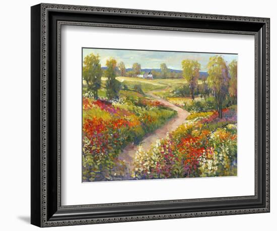 Morning Walk II-Tim O'toole-Framed Art Print