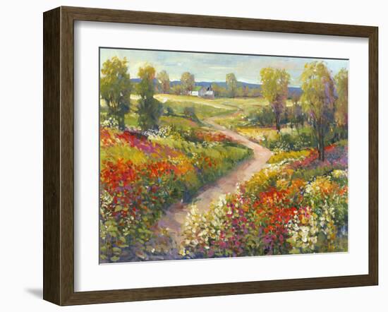 Morning Walk II-Tim O'toole-Framed Art Print