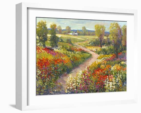 Morning Walk II-Tim O'toole-Framed Art Print