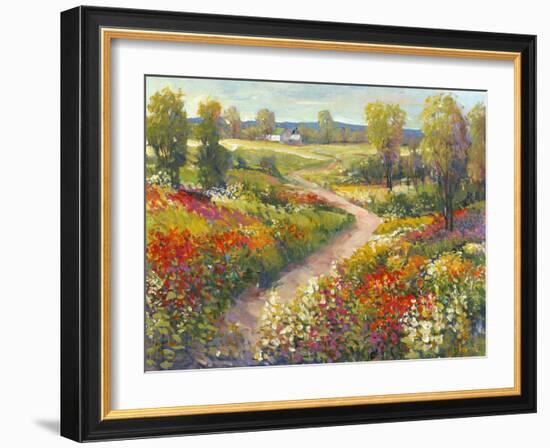 Morning Walk II-Tim O'toole-Framed Art Print