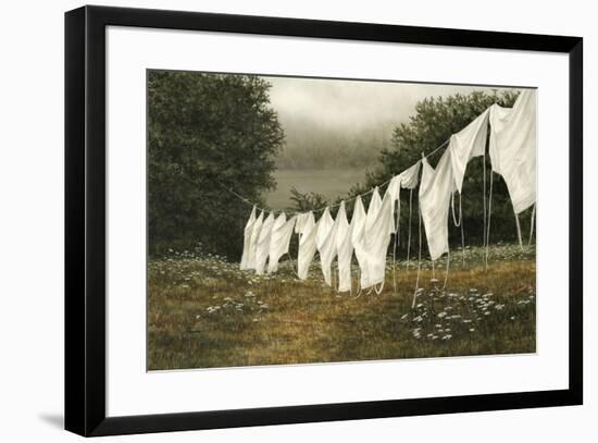 Morning Whites-John Morrow-Framed Giclee Print