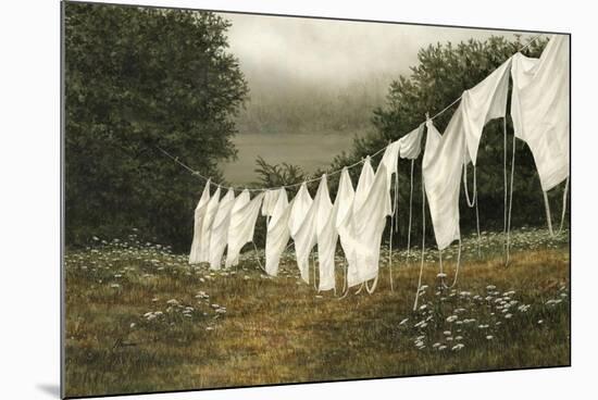 Morning Whites-John Morrow-Mounted Giclee Print