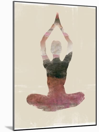 Morning Yoga Pose II-Judi Bagnato-Mounted Art Print