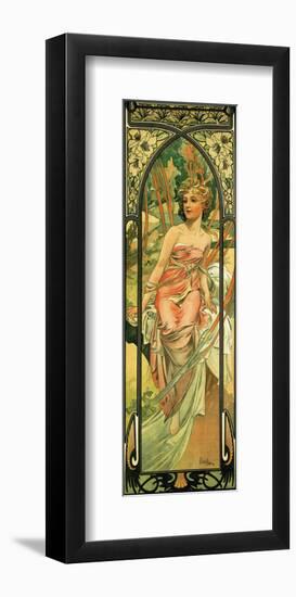 Morning-Alphonse Mucha-Framed Premium Giclee Print