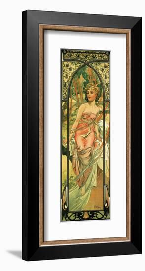 Morning-Alphonse Mucha-Framed Premium Giclee Print