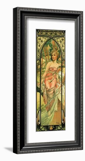 Morning-Alphonse Mucha-Framed Premium Giclee Print