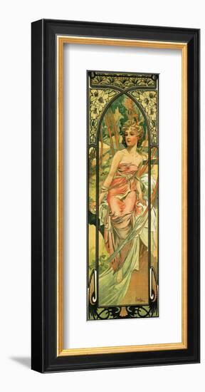 Morning-Alphonse Mucha-Framed Premium Giclee Print