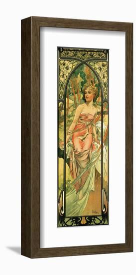 Morning-Alphonse Mucha-Framed Premium Giclee Print