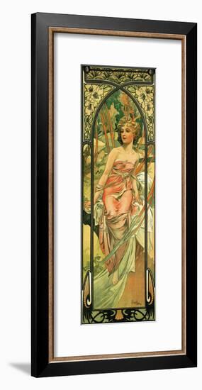 Morning-Alphonse Mucha-Framed Premium Giclee Print