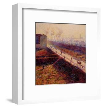Morning-Umberto Boccioni-Framed Giclee Print