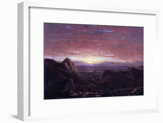 Morning-Frederic Edwin Church-Framed Art Print