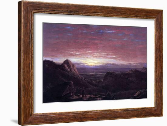 Morning-Frederic Edwin Church-Framed Art Print