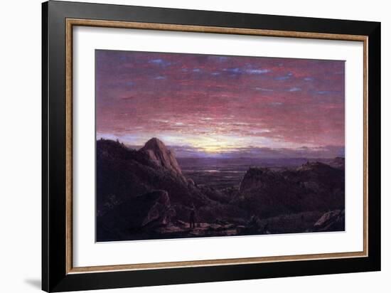 Morning-Frederic Edwin Church-Framed Art Print