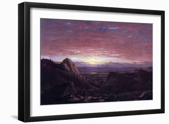 Morning-Frederic Edwin Church-Framed Art Print