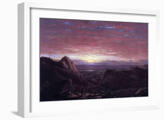 Morning-Frederic Edwin Church-Framed Art Print