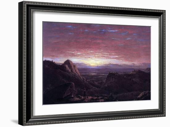 Morning-Frederic Edwin Church-Framed Art Print