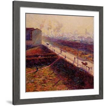 Morning-Umberto Boccioni-Framed Giclee Print