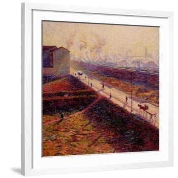 Morning-Umberto Boccioni-Framed Giclee Print