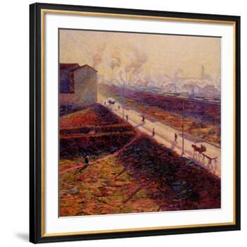 Morning-Umberto Boccioni-Framed Giclee Print