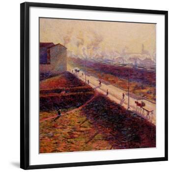 Morning-Umberto Boccioni-Framed Giclee Print